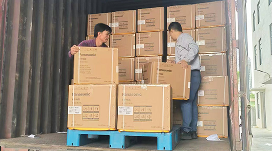 發(fā)貨抓速度！金環(huán)電器第一時間完成松下滾筒干衣機發(fā)貨