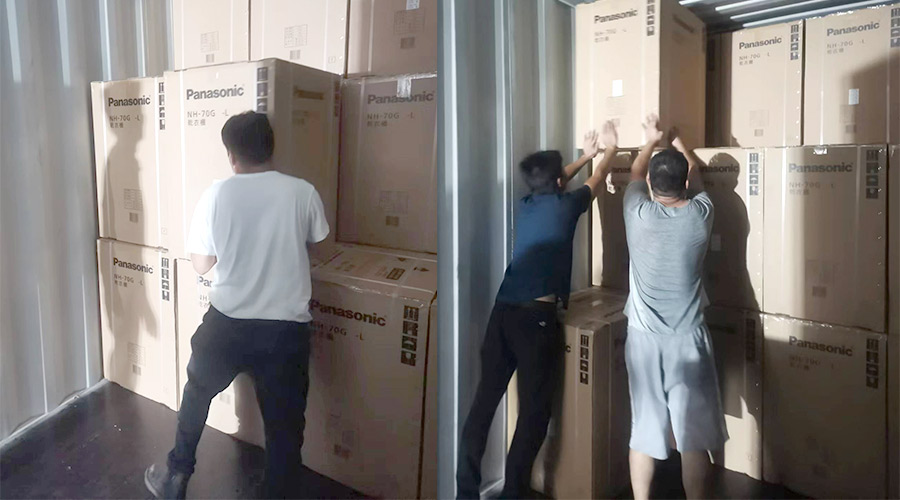 出貨速度！金環(huán)電器順利完成松下客戶的衣物烘干機出貨